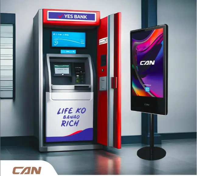 LED Display - CANLit 3201 & Pro 4301 – 32” & 43” LED Digital Signage Displays with Toughened Glass & Built-in Media Editor