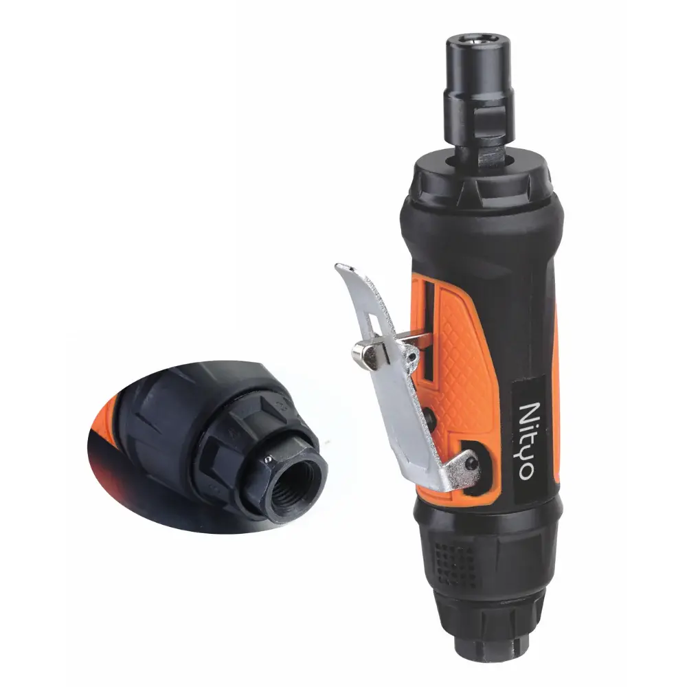 Nityo NIL 4417 H 6mm Die Grinder – 25,000 RPM | 360° Rear Exhaust | Ultra-Lightweight & Heavy-Duty