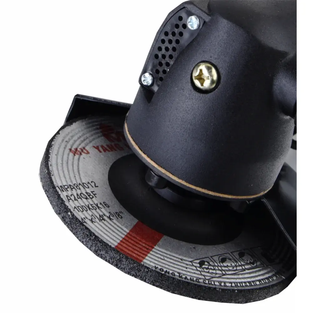 Nityo NI 4422H 4-Inch Pneumatic Angle Grinder – 10,000 RPM | Front Exhaust | Heavy-Duty Industrial Use